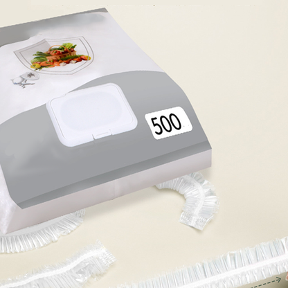 500 Cubiertas Elásticas Desechables para Tazones