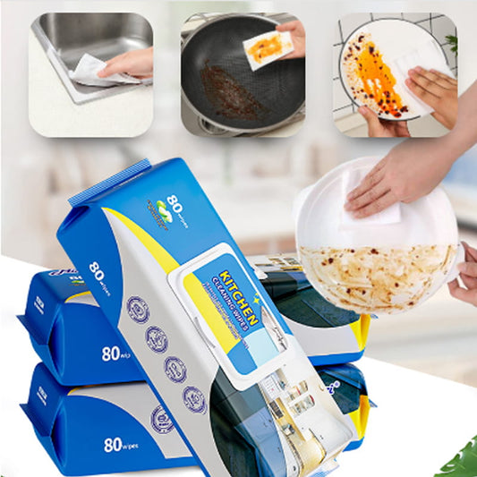 Toallitas Desengrasantes Poderosas para Cocina