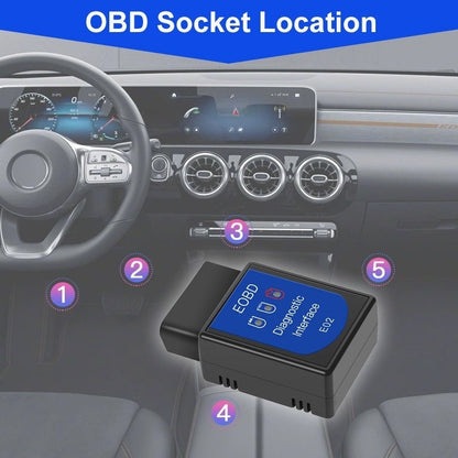 Escáner de diagnóstico para automóviles OBD2 Bluetooth