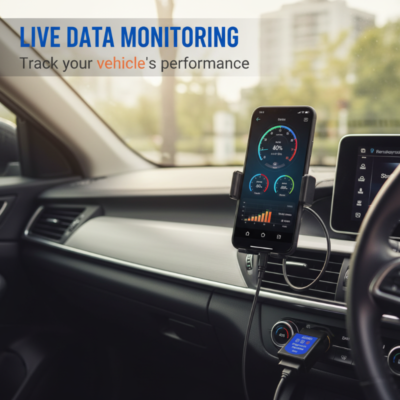 Escáner de diagnóstico para automóviles OBD2 Bluetooth