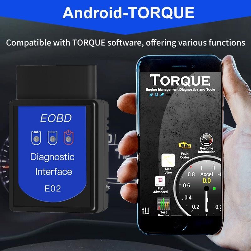 Escáner de diagnóstico para automóviles OBD2 Bluetooth