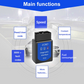 Escáner de diagnóstico para automóviles OBD2 Bluetooth