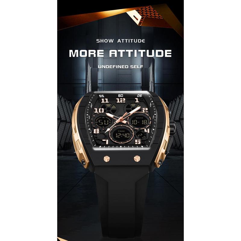 🎁✨ ¡Especial Navidad! 50% OFF – Reloj Deportivo Automático con Luz para Hombres ⌚️💡