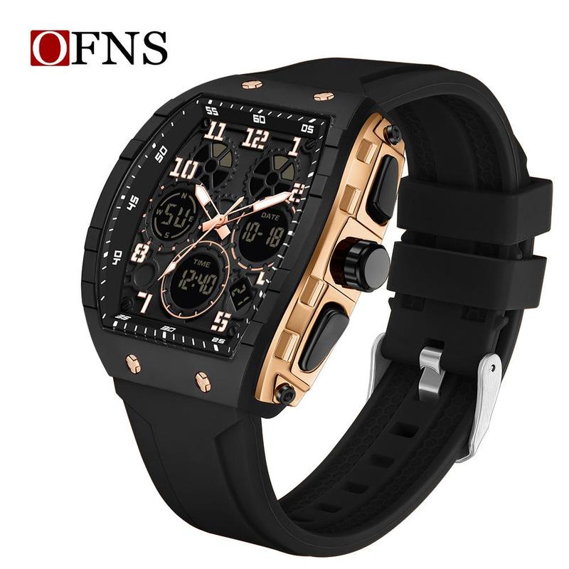 🎁✨ ¡Especial Navidad! 50% OFF – Reloj Deportivo Automático con Luz para Hombres ⌚️💡