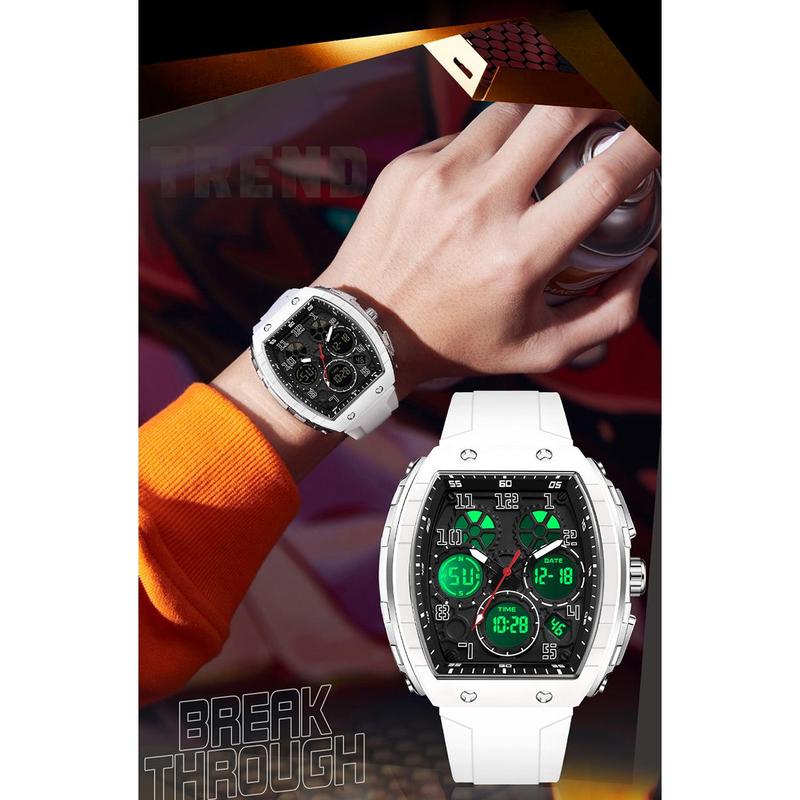 🎁✨ ¡Especial Navidad! 50% OFF – Reloj Deportivo Automático con Luz para Hombres ⌚️💡