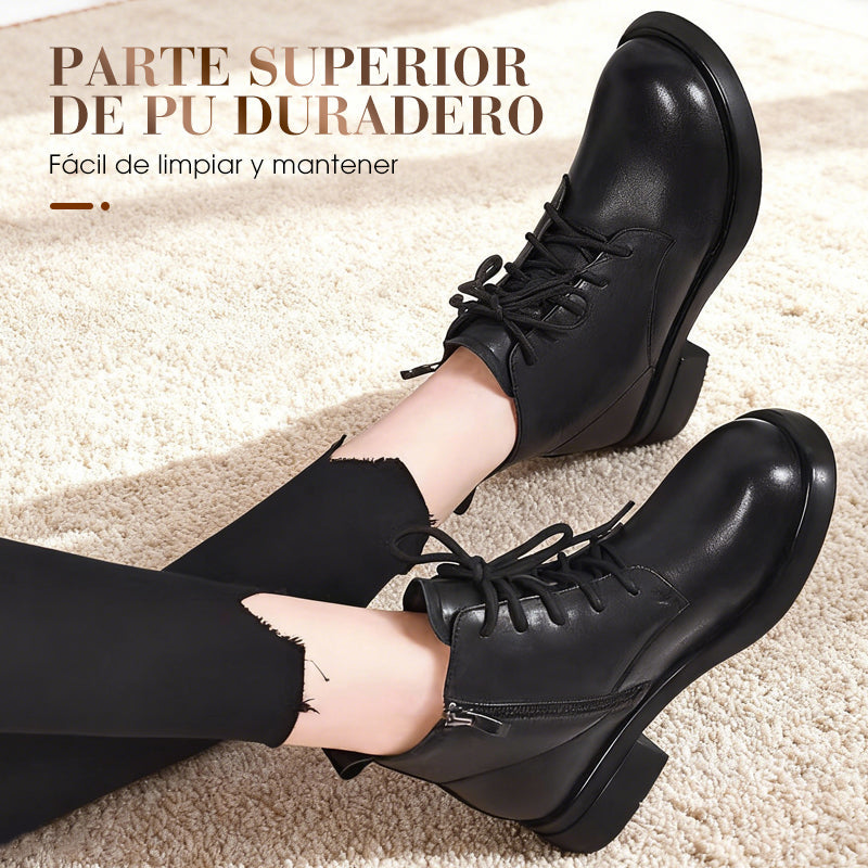 Botines Clásicos para Mujer Estilo Británico
