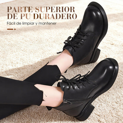 Botines Clásicos para Mujer Estilo Británico
