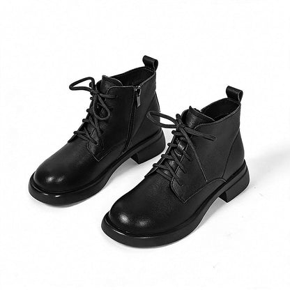Botines Clásicos para Mujer Estilo Británico