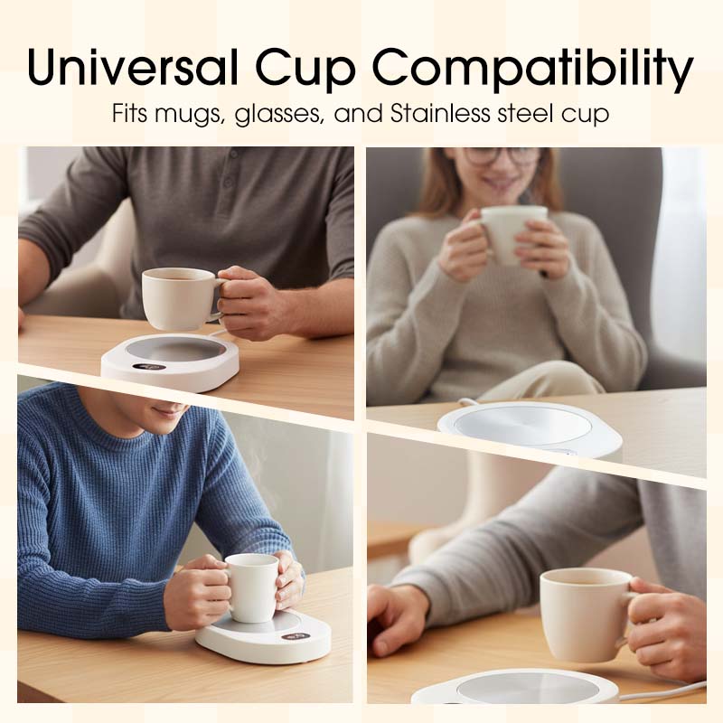 Posavasos calefactor USB inteligente