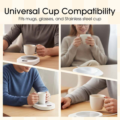Posavasos calefactor USB inteligente