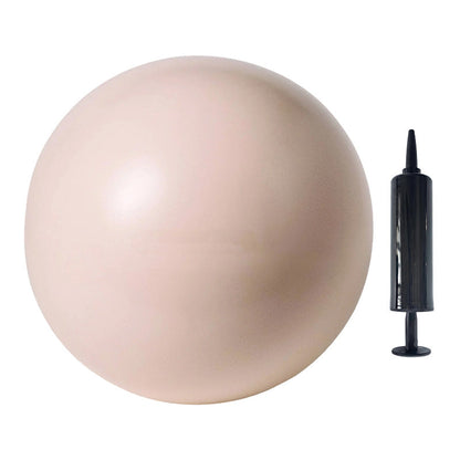 🔥 ¡50% DE DESCUENTO! 🏋️‍♀️✨ Pelota de Pilates Antiexplosión de 9” con Bomba Incluida Compacta, resistente y perfecta para entrenar en casa o llevar a cualquier lugar 💪👜 Ideal para tonificar, fortalecer y mejorar tu equilibrio.