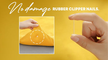 Pinza para sostener la funda de edredón