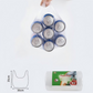 Bolsas reforzadas estilo chaleco para alimentos, en rollo