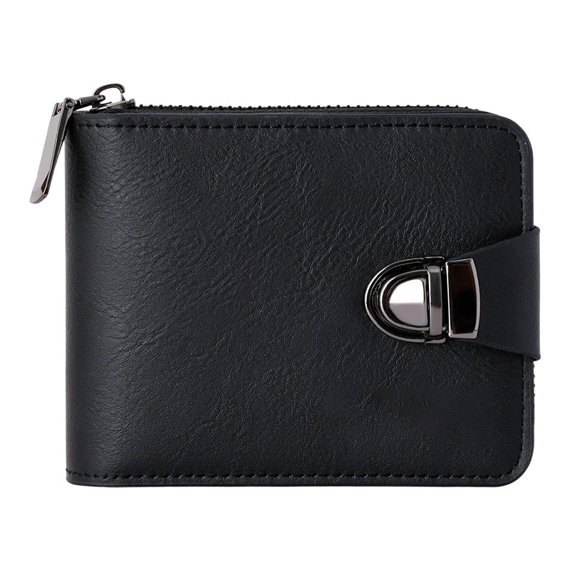 Cartera vintage vintage con cremallera