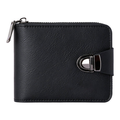 Cartera vintage vintage con cremallera