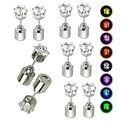 Aretes de Corona Luminosos LED
