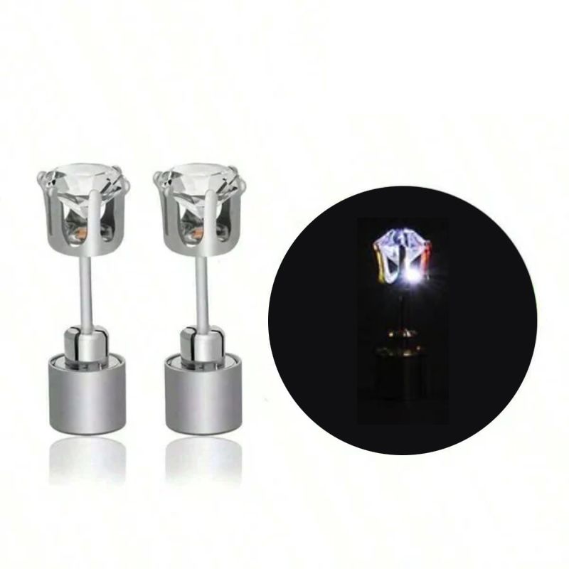Aretes de Corona Luminosos LED