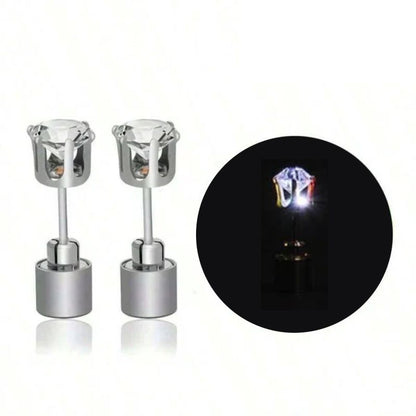 Aretes de Corona Luminosos LED