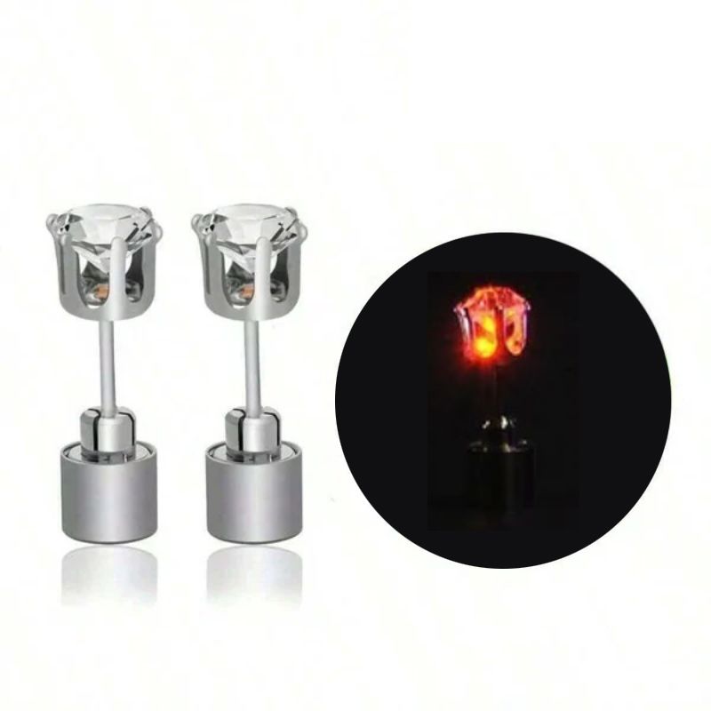 Aretes de Corona Luminosos LED
