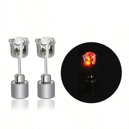 Aretes de Corona Luminosos LED
