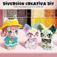Kit de Manualidades con Cuentas Creativo y Educativo