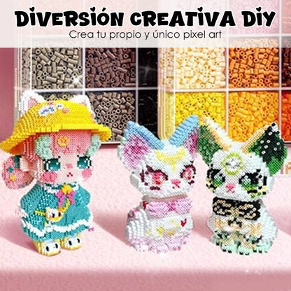 Kit de Manualidades con Cuentas Creativo y Educativo