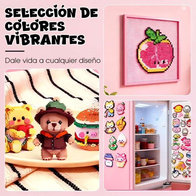 Kit de Manualidades con Cuentas Creativo y Educativo