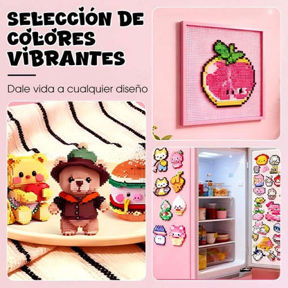 Kit de Manualidades con Cuentas Creativo y Educativo