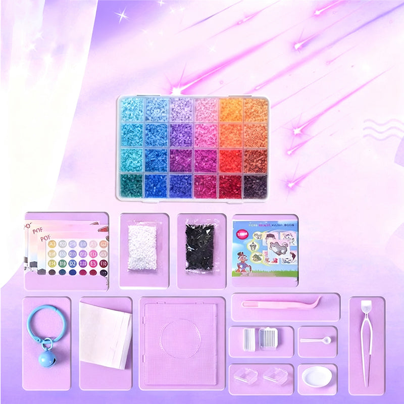 Kit de Manualidades con Cuentas Creativo y Educativo