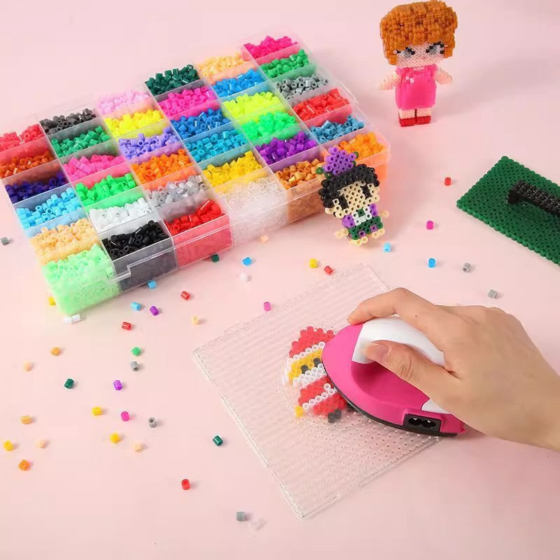 Kit de Manualidades con Cuentas Creativo y Educativo