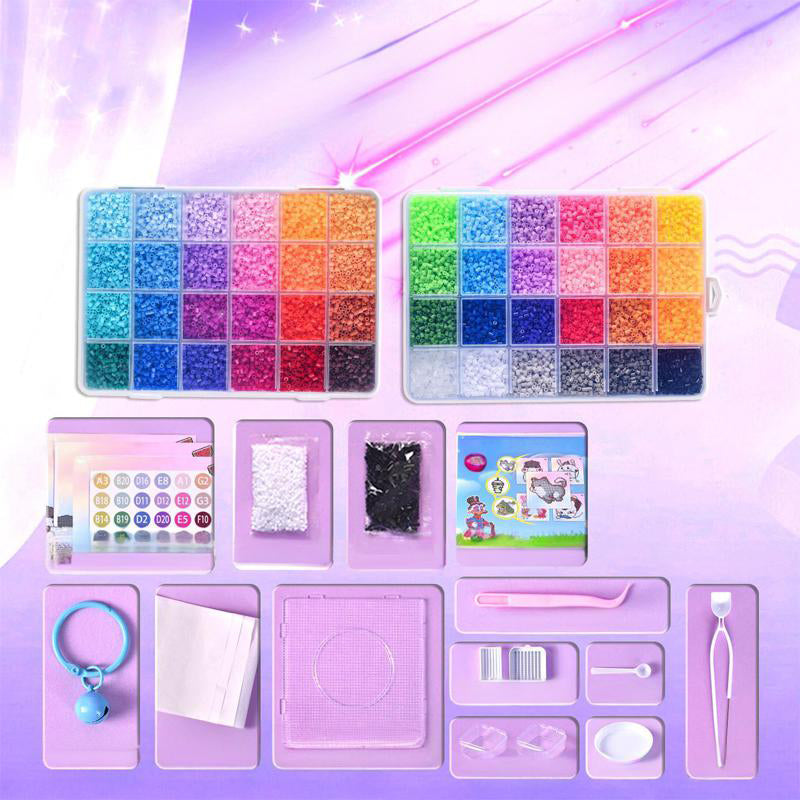 Kit de Manualidades con Cuentas Creativo y Educativo
