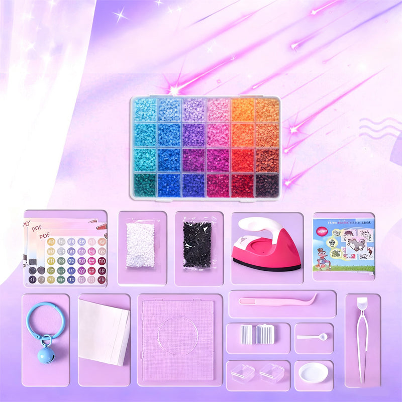 Kit de Manualidades con Cuentas Creativo y Educativo