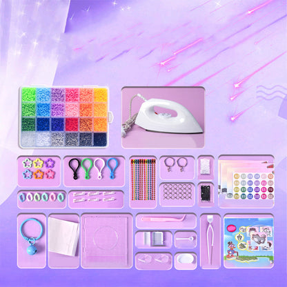 Kit de Manualidades con Cuentas Creativo y Educativo