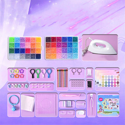 Kit de Manualidades con Cuentas Creativo y Educativo