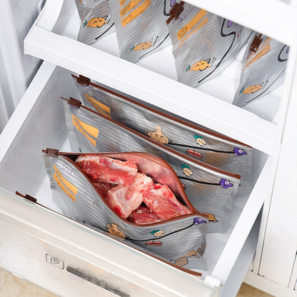 Silver Ion Antibacterial Food Storage Bags