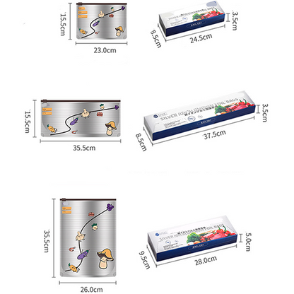 Silver Ion Antibacterial Food Storage Bags