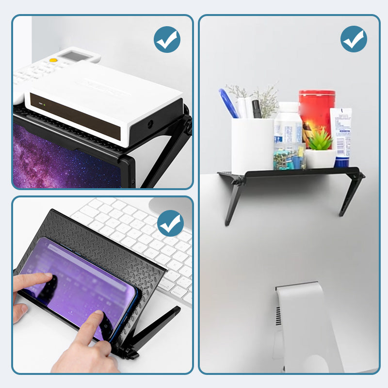 Estante superior ajustable para televisor - Sin necesidad de taladrar