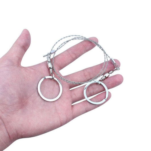 🔥Compre 3 y llévese 5 gratis🔥Sierra de alambre de acero inoxidable para equipo de supervivencia