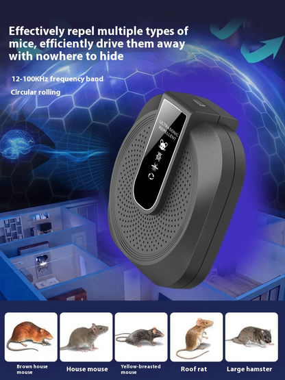 🔥Novedades 2026: ¡49 % de descuento por tiempo limitado!🔥 El repelente ultrasónico contra barcos y ratas es potente: tecnología inteligente de 360°.