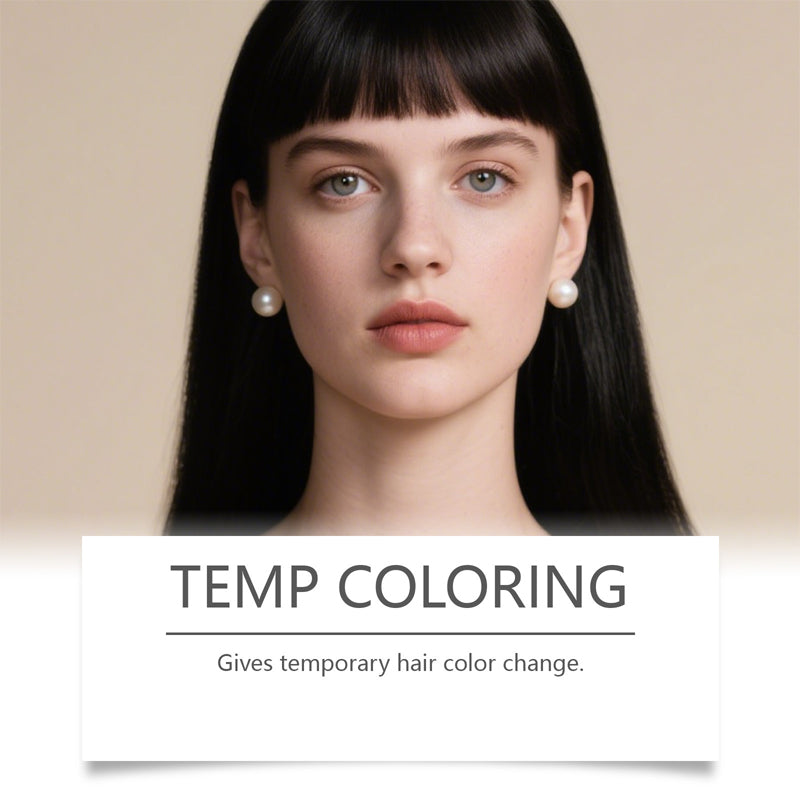 Barra de tinte para el cabello resistente al agua con peine