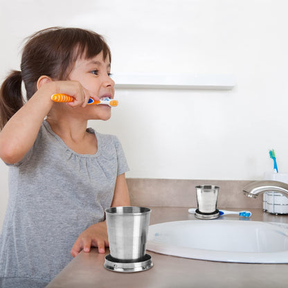 Vaso Plegable de Acero Inoxidable
