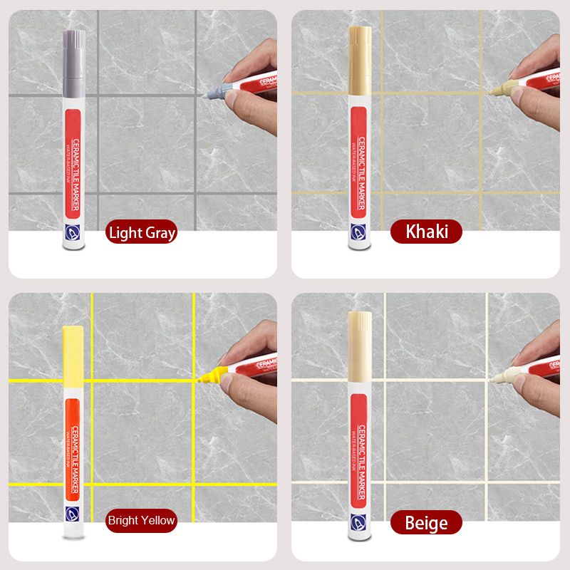 Marcador de Baldosas Cerámicas Antimoho e Impermeable