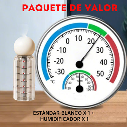 Termómetro Higrómetro Mecánico para Interiores
