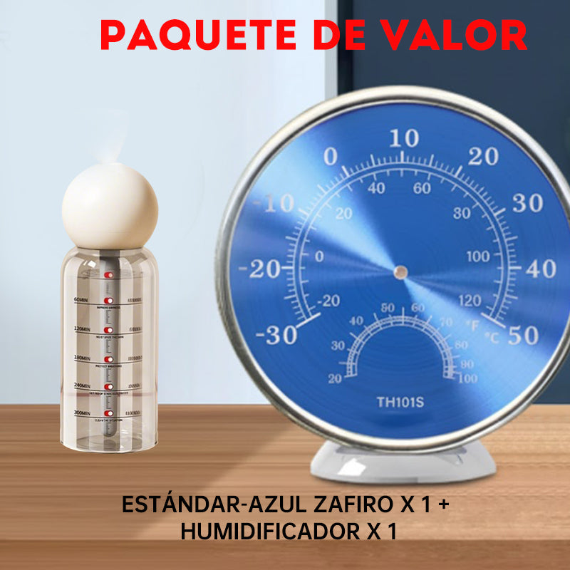 Termómetro Higrómetro Mecánico para Interiores