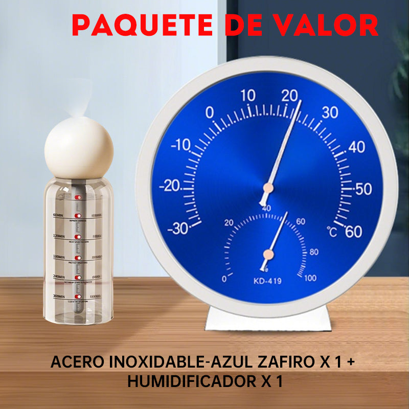 Termómetro Higrómetro Mecánico para Interiores