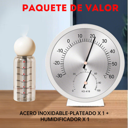 Termómetro Higrómetro Mecánico para Interiores