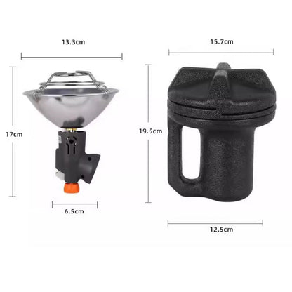 Calefactor de Gas Portátil para Camping y Exteriores