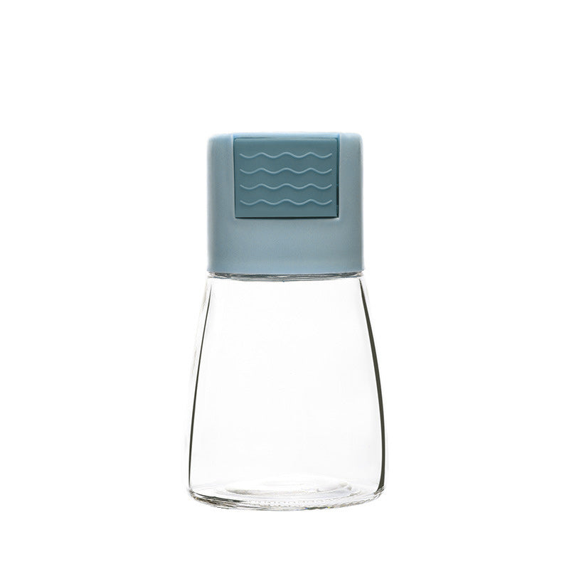 Frasco cónico de cristal para condimentos