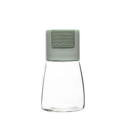 Frasco cónico de cristal para condimentos