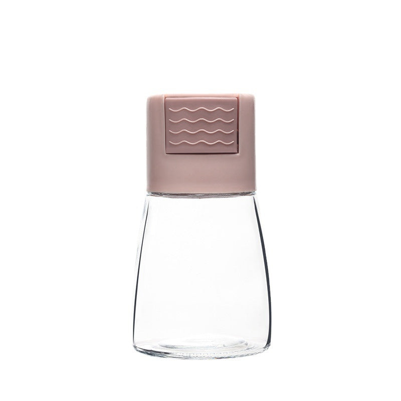 Frasco cónico de cristal para condimentos